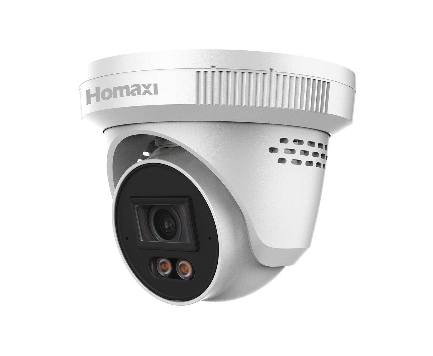 Homaxi IPC4TF2R4-DL2 4MP AI-ISP Fixed Turret Network Camera- Smart Turret Network Camera with AI Detection & Night Vision