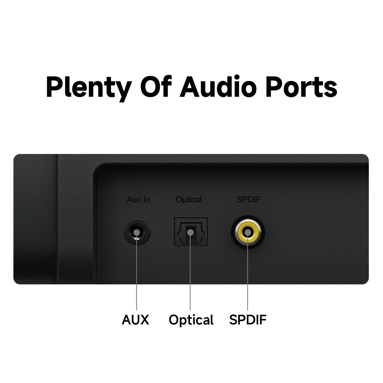 Xiaomi Soundbar 2.0ch – 30W Bluetooth TV Soundbar with Optical / SPDIF / AUX – Black