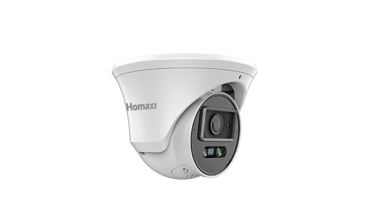 Homaxi 4MP Active Deterrence Fixed Turret Network Camera IPC6TF4R4-AD-TPMSCR