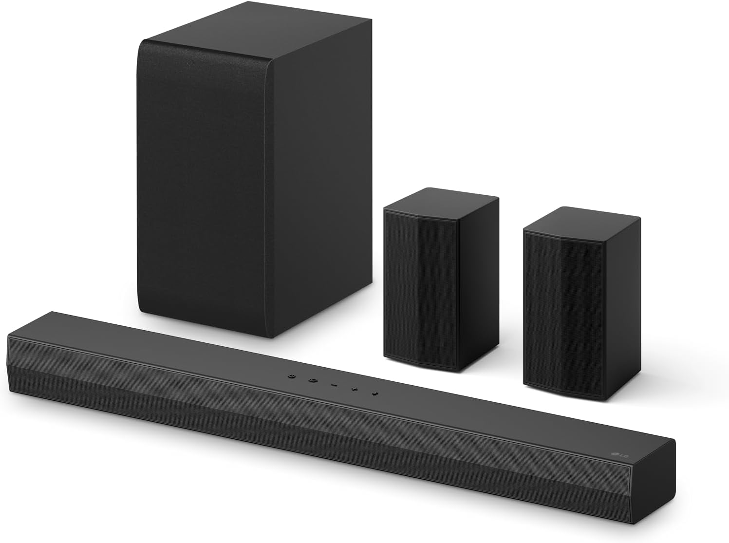 LG S45TR 4.1 ch Soundbar with Subwoofer and Rear Speakers (90 Days Months Warranty)