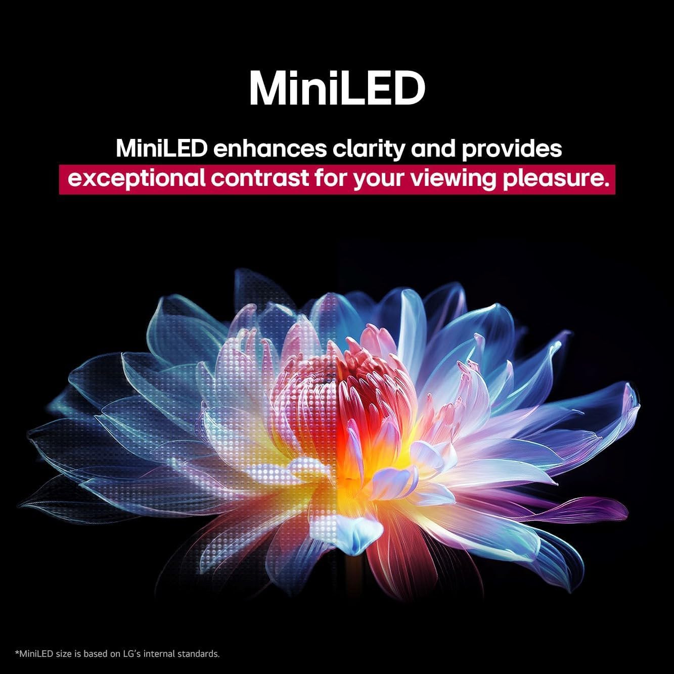 LG 75-Inch QNED92 Mini LED QNED Evo 4K Smart TV - α8 AI Processor 4K Gen 2, Dynamic QNED Colour, 120Hz Refresh Rate, HDMI 2.1, FreeSync(75QNED92AUA, 2025)