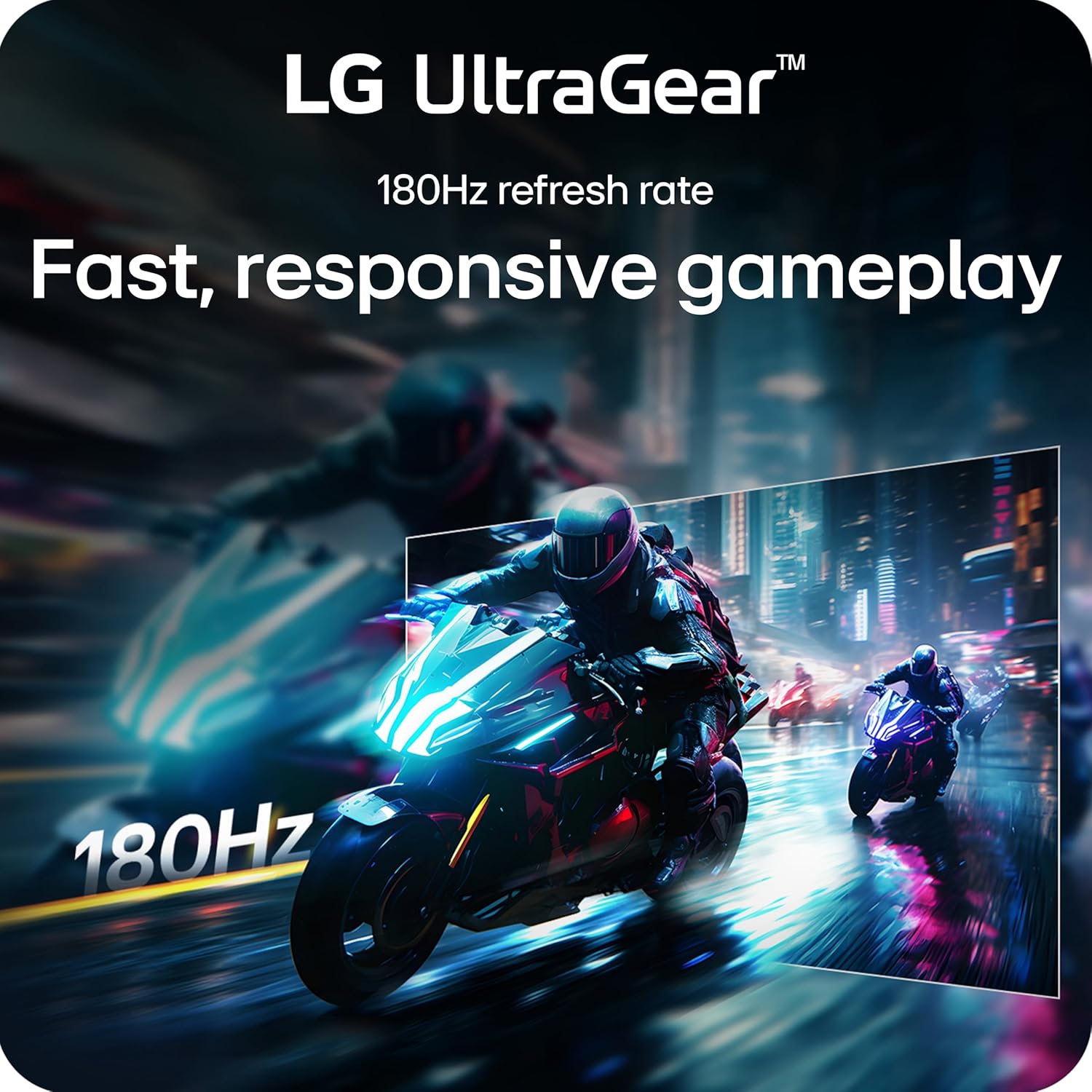 LG 27GS60QC-B Ultragear Curved Gaming Monitor 27-Inch QHD (2560x1440) 180Hz 1ms 1000R AMD FreeSync HDR10 HDMIx2 DisplayPort Borderless Design Black