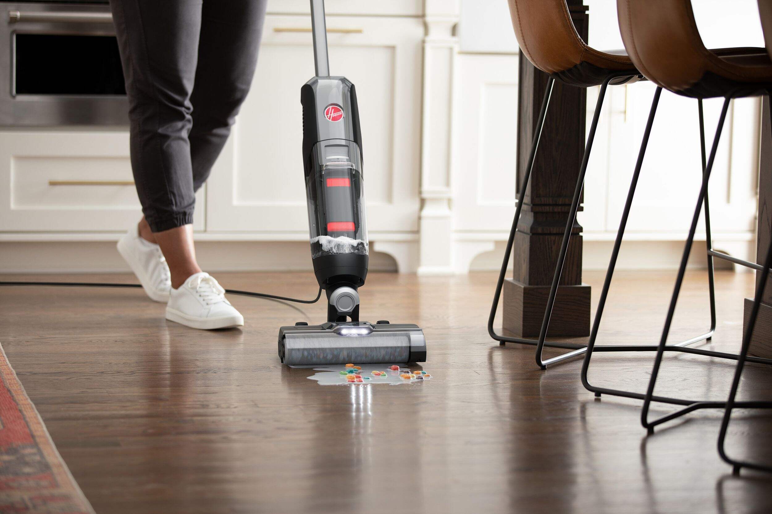 Hoover FH46040VCD Streamline Wash and Vacuum Corded Hard Floor Cleaner (Refurbished 90 Days Warranty)