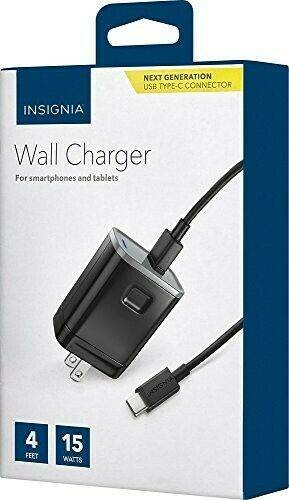Insignia USB Type-C 15W Wall Charger (4 Feet length) | TechSpirit Inc.