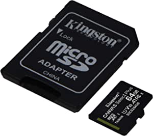 Kingston Canvas Select 100R A1 64GB micro SD Card Class-10 SDCS2/64GBCR | TechSpirit Inc.