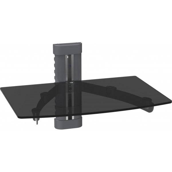 Single Glass Shelf DVD Wall Mount | TechSpirit Inc.