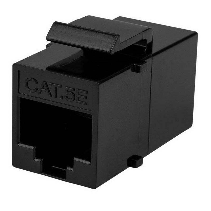 CAT5E /CAT6 Inline Coupler w/ Keystone Latch CAT750W | TechSpirit Inc.
