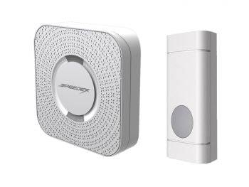 Speedex Wireless Doorbell 52 ringtones, Waterproof Door bell Transmitter & Receiver Kit-White color | TechSpirit Inc.
