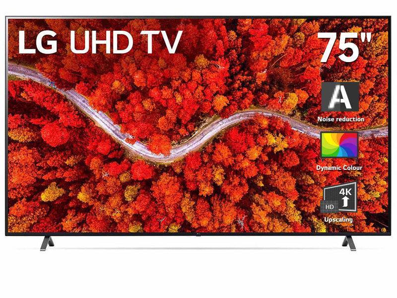 LG 75" 4K Smart UHD LED TV (75UP8070), (Certified Refurbished - 6 Months Warranty) | TechSpirit Inc.