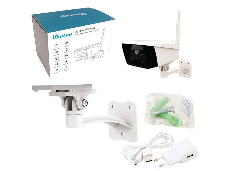 Vimtag B5 2MP Wireless Ultra HD WiFi CCTV Outdoor Security Camera | TechSpirit Inc.