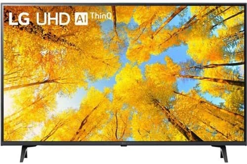 LG 43" 4K UHD HDR LED webOS Smart TV (43UQ7590PUB), (Certified Refurbished - 90 Days Warranty) | TechSpirit Inc.
