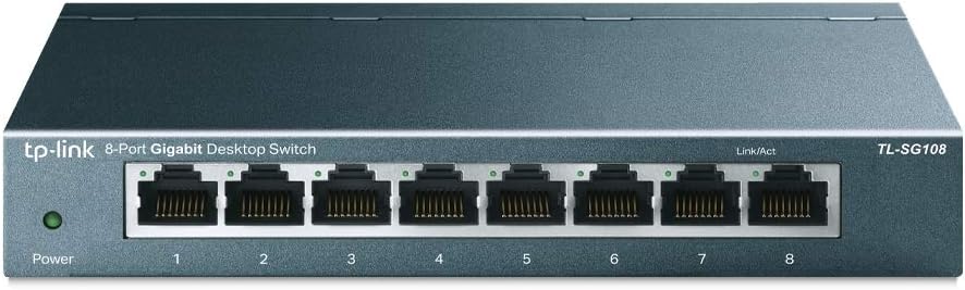 TP-link 8 Port Gigabit Desktop Switch TL-SG108