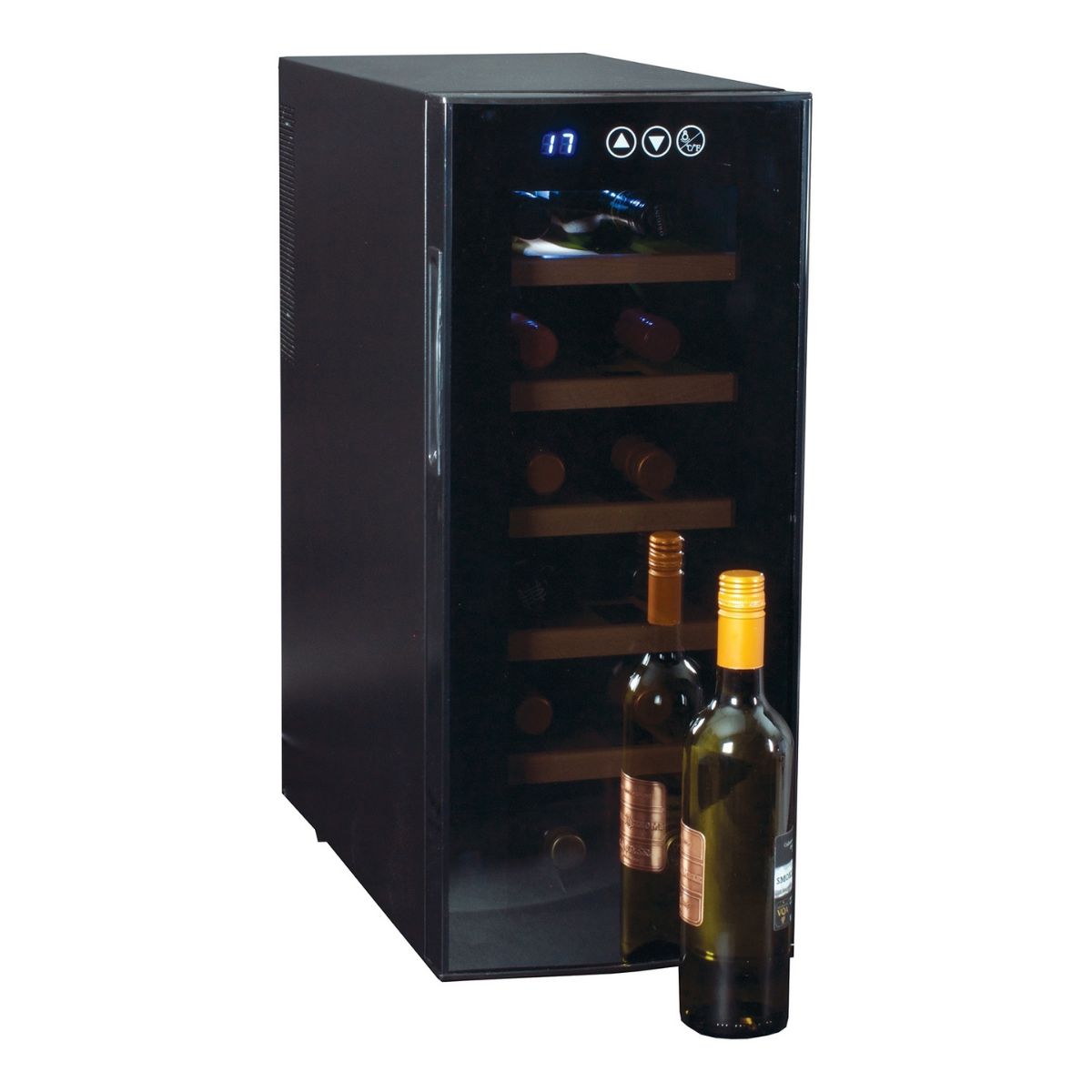 Koolatron WC12-35D 12 Bottle Deluxe Thermoelectric Wine Cooler | TechSpirit Inc.
