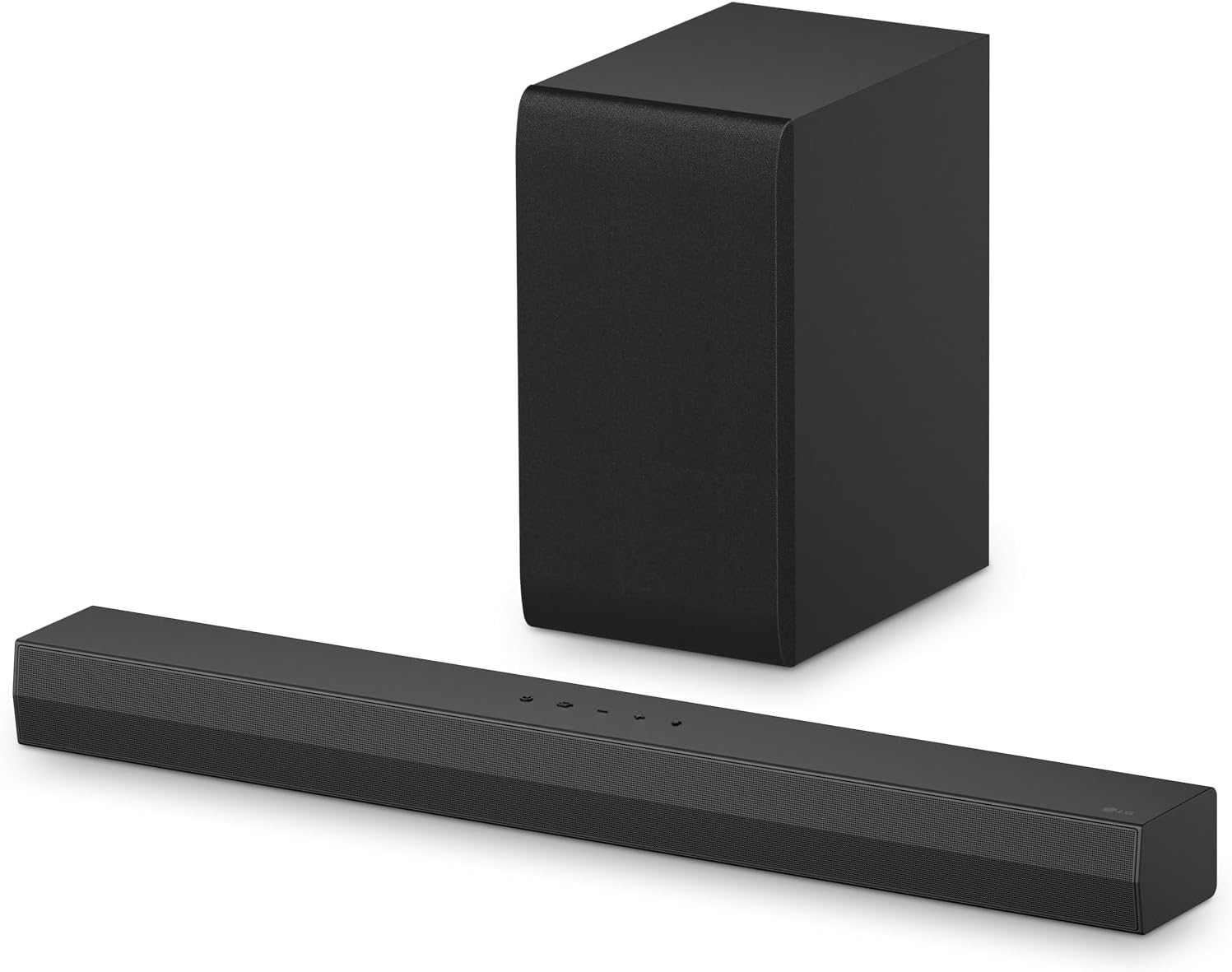 LG S40T 2.1 ch. Soundbar with Wireless Subwoofer, Dolby Digital, DTS Digital Surround, AI Sound Pro, with Bluetooth and HDMI S40T, 2024 (Certified Refurbished, 90 Days Warranty)