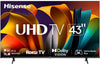 Hisense 43R63N-43 inch 4K UHD HDR LED Roku Smart TV (90 Days Warranty)