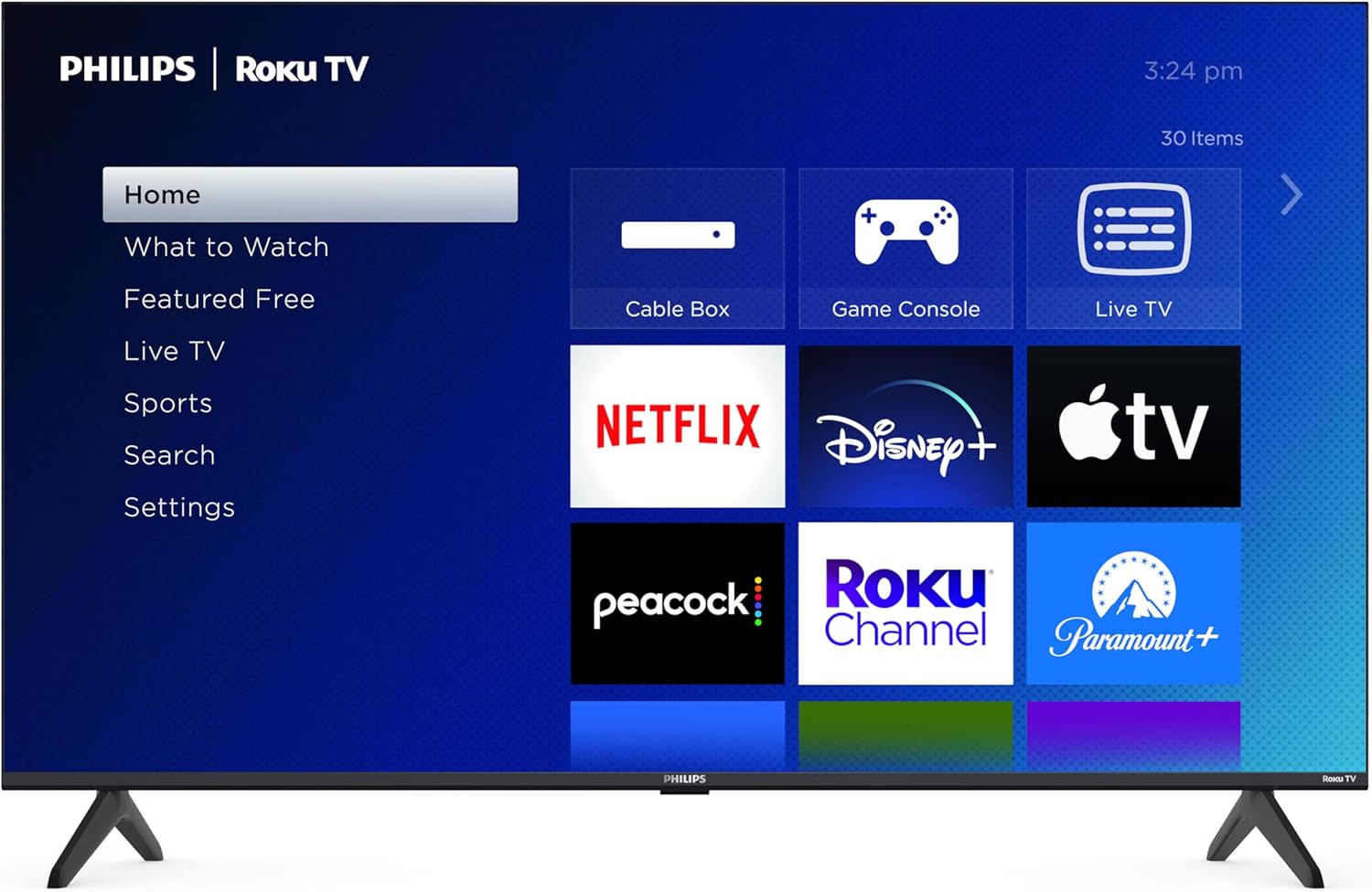 Philips Roku TV 32" FHD 1080p LED-LCD Smart TV (32PFL6573/F6), Alexa Compatible (90 Days Warranty)