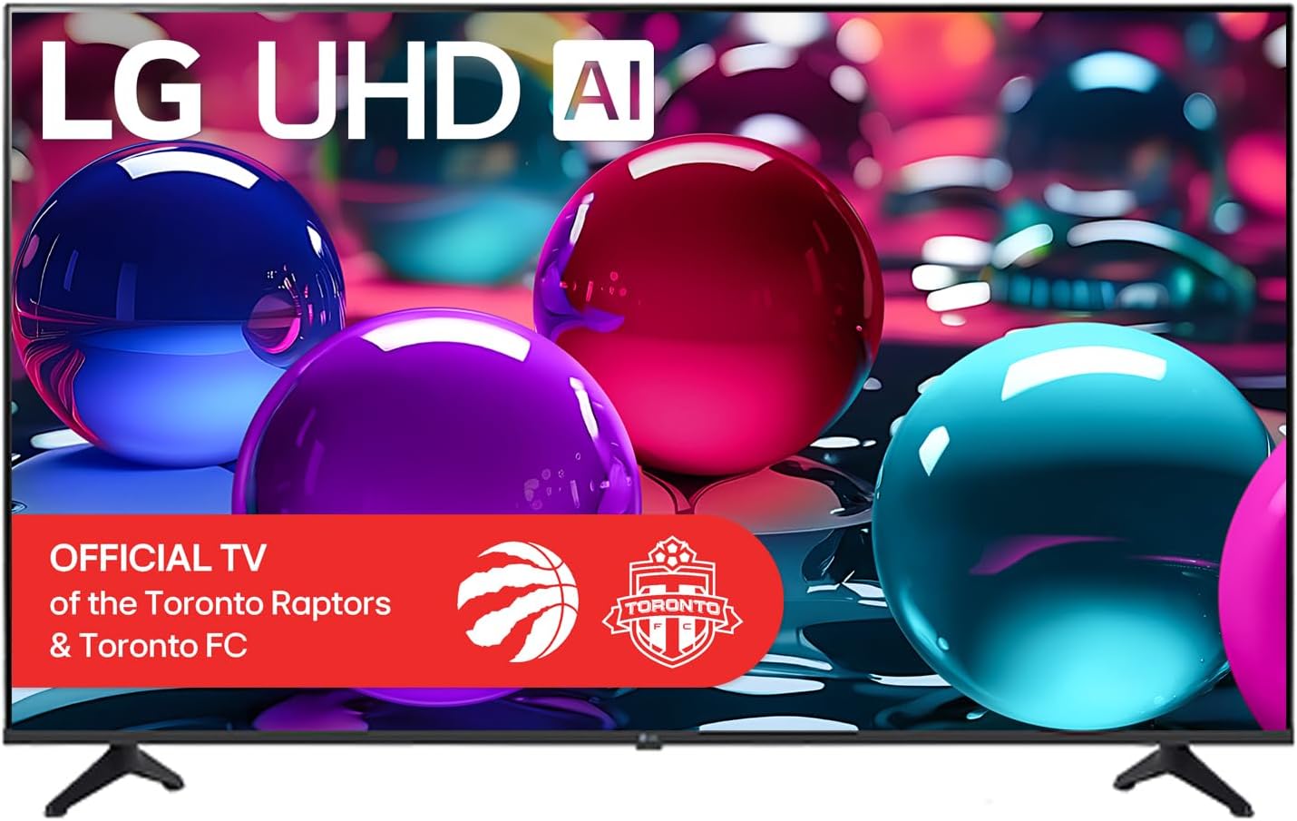 LG 65" UA7000 4K UHD HDR LED webOS Smart TV - 2025 (65UA7000PUB, 90 Days Warranty)