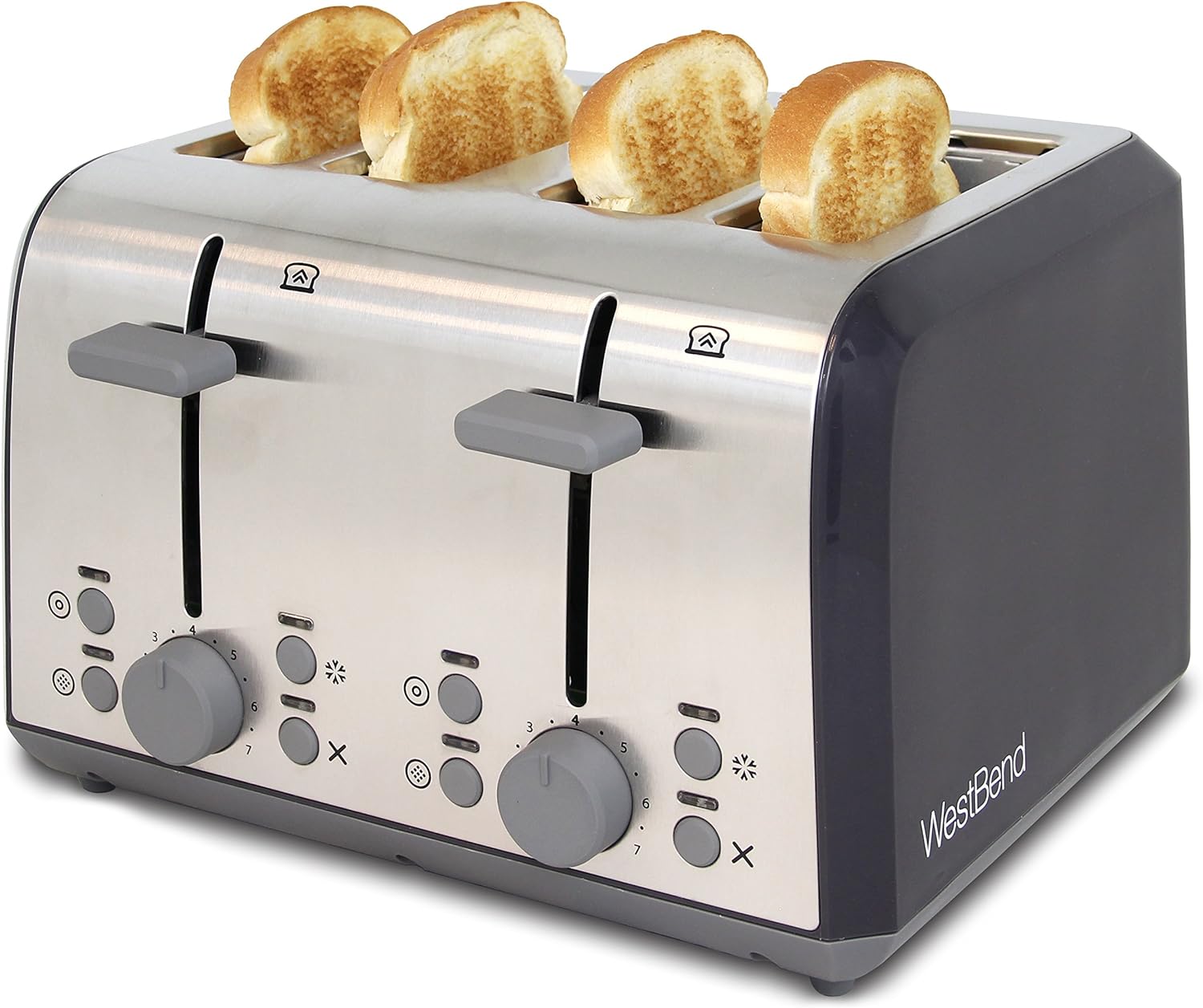 West Bend 78824 4-Slice Toaster (90 Days Warranty)