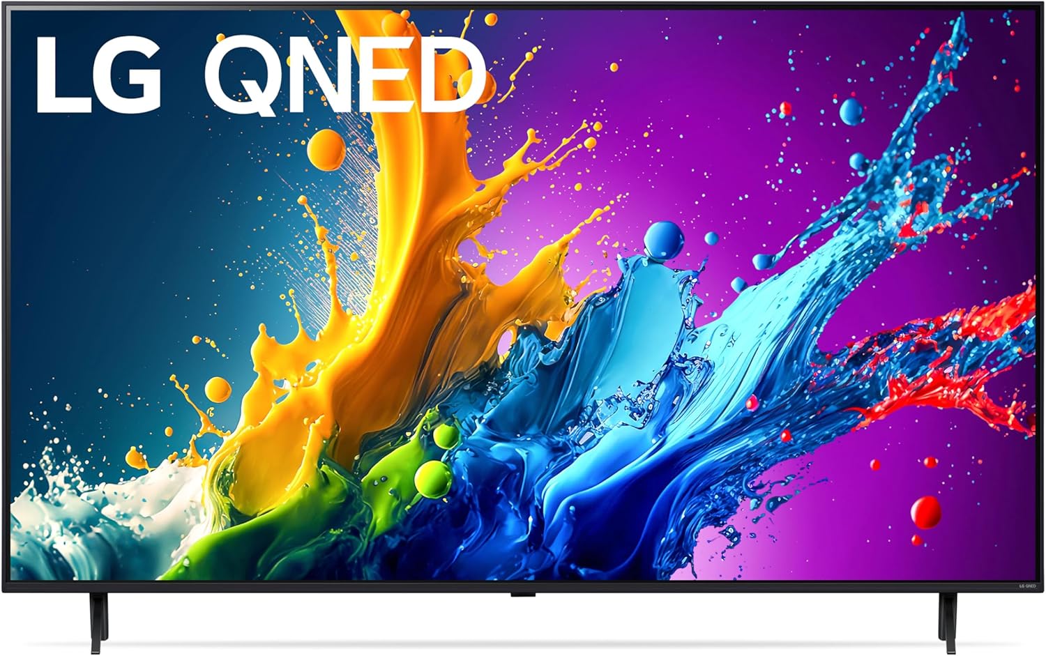 LG 43-Inch QNED80 4K Smart TV - α5 AI Processor 4K, Local Dimming, Alexa Built-in, HDR10, HGIG, ALLM, WebOS 24, Magic Remote 43QNED80TUC, 2024 (90 Days Warranty)
