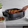 West Bend 12-Inch Electric Skillet with Non-Stick Coating (90 Days Warranty)