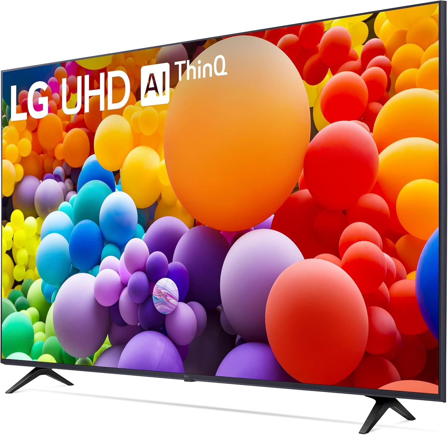 LG 50" 4K UHD HDR LED webOS AI ThinQ Smart TV 50UT7570PUB - 2024 (Certified Refurbished - 90 Days Warranty)