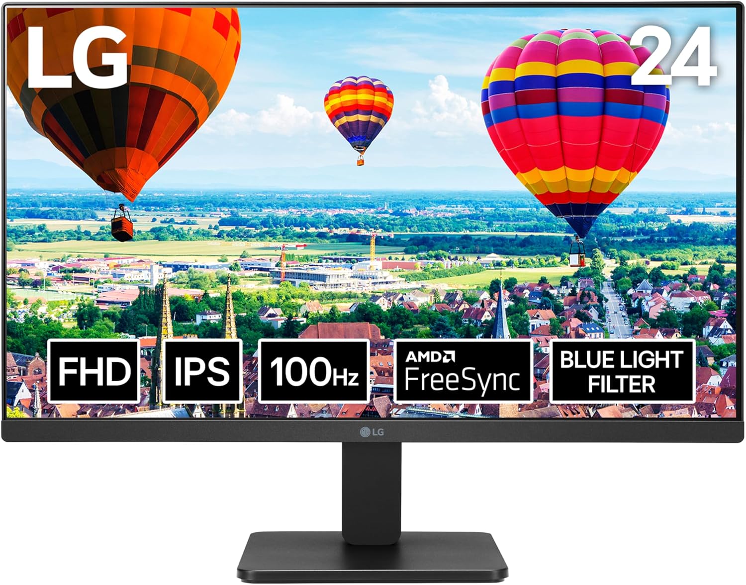 LG 24MR41A 23.8” Full HD IPS Monitor with AMD FreeSync and 100Hz Refresh Rate (90 Days Warranty)