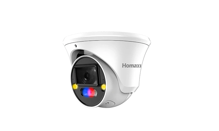 Homaxi 8MP Active Deterrence Fixed Turret Network Camera IPC6TF4R8-AD-TPMSCR