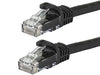 Speedex 25Ft RJ45 Cat5e 350MHZ Black Molded Patch Cable, Male to Male