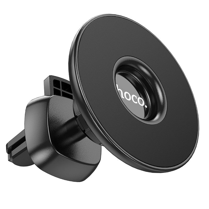 hoco CA112 Excelle Air Outlet Ring Magnetic Car Holder (Black)
