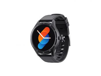 Havit M9026 Round Face 1.3 Inch Full Touch Screen Smart Watch_Black color
