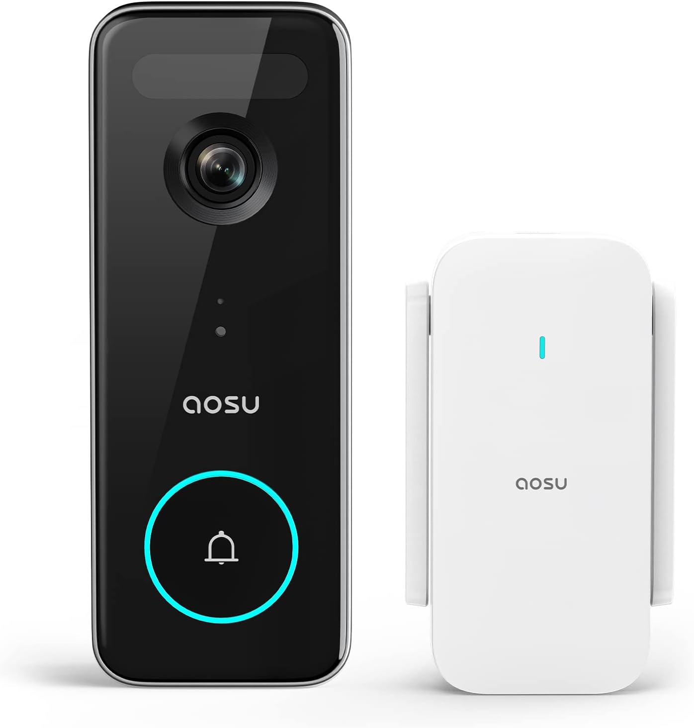 AOSU Doorbell Camera Wireless, 5MP Ultra HD, No Monthly Fee