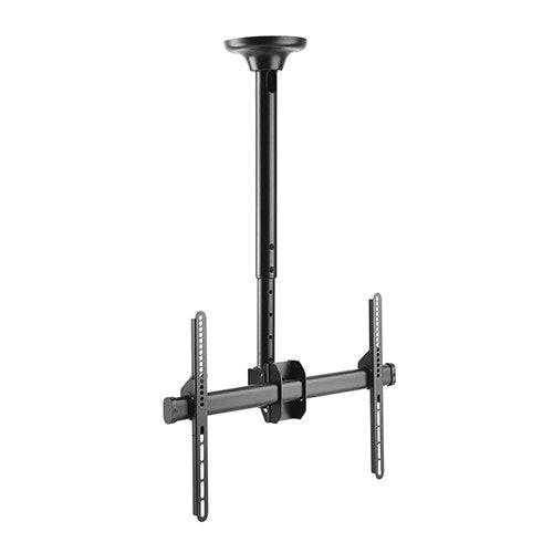 Brateck PLB-CE946-02S TELESCOPIC FULL-MOTION TV CEILING MOUNT For most 37"-70" LED, LCD flat panel TVs | TechSpirit Inc.