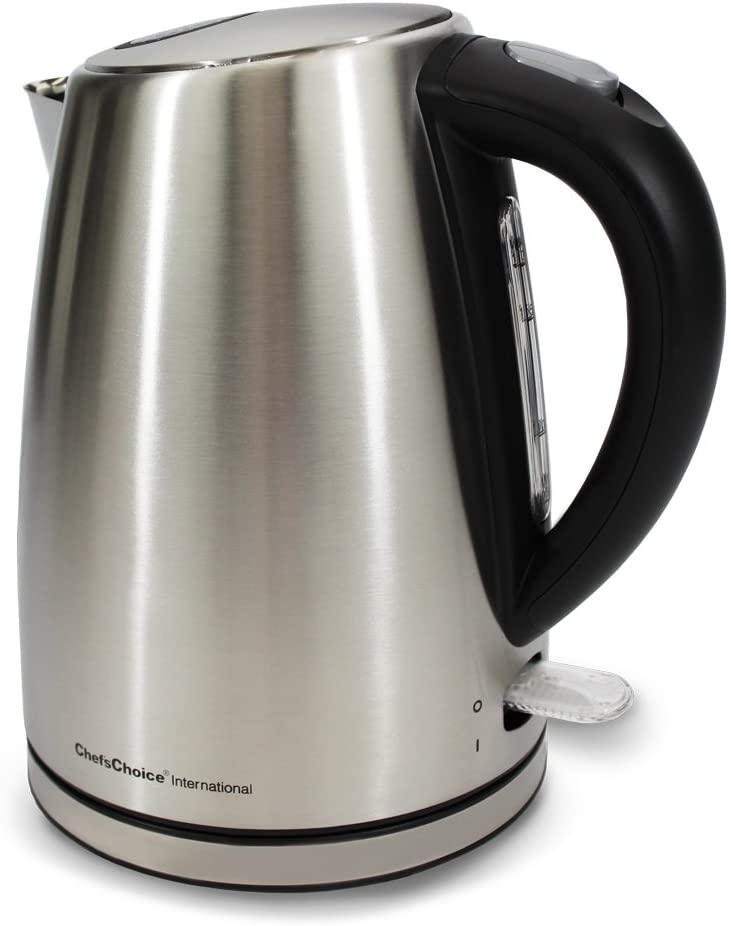 Chef's Choice Cordless Electric Stainless Steel Kettle (681) | TechSpirit Inc.