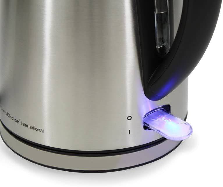 Chef's Choice Cordless Electric Stainless Steel Kettle (681) | TechSpirit Inc.