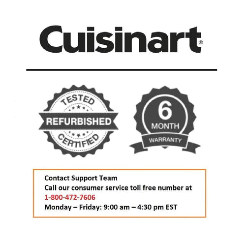 Cuisinart RHB-100 EvolutionX Cordless Rechargeable Hand Blender (Cuisinart Refurbished - 6 Months Warranty)