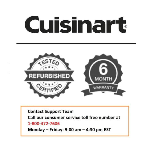 Cuisinart 3 Basket Deep Fryer, DF-560IHR (Refurbished-6 Month Warranty)