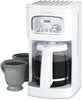 Cuisinart DCC-1100 12-Cup Classic Programmable Coffeemaker, White