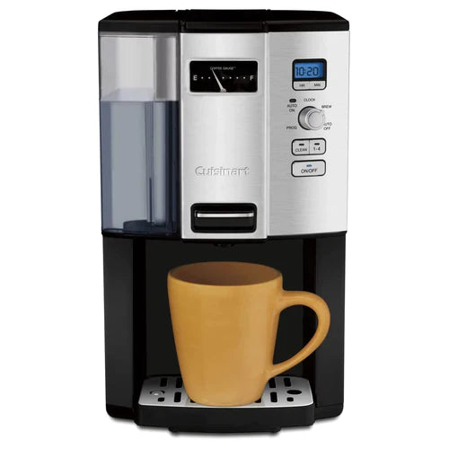 Cuisinart DCC-3000IHR 12-Cup Programmable Coffee Maker Coffeemaker, Black (Refurbished-90 Days Warranty))