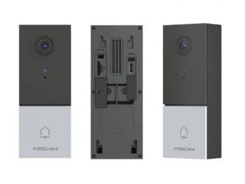 Foscam VD1 4MP Dual-Band Wi-Fi Video Doorbell with Face Detection | TechSpirit Inc.