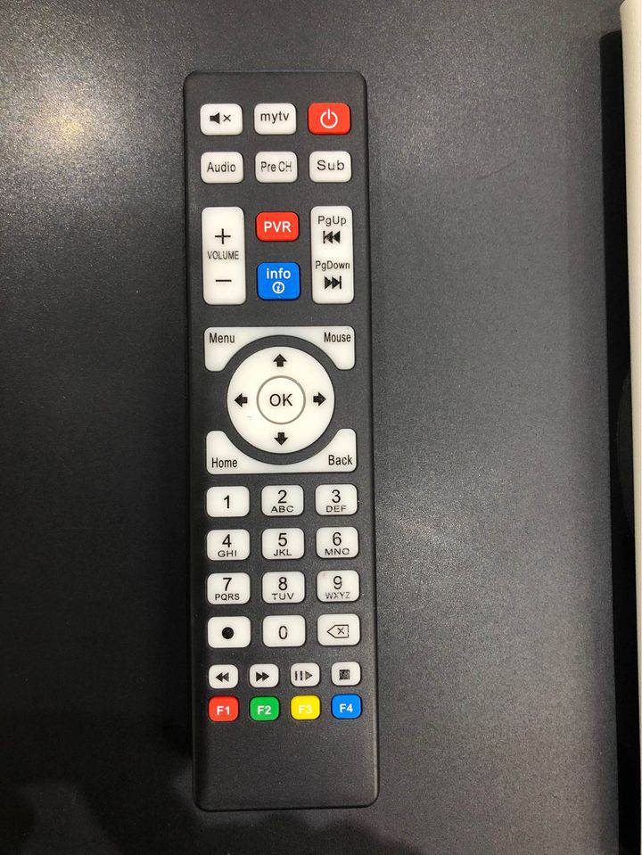 Replacement Remote control for GLOBAL MEDIA BOX | TechSpirit Inc.