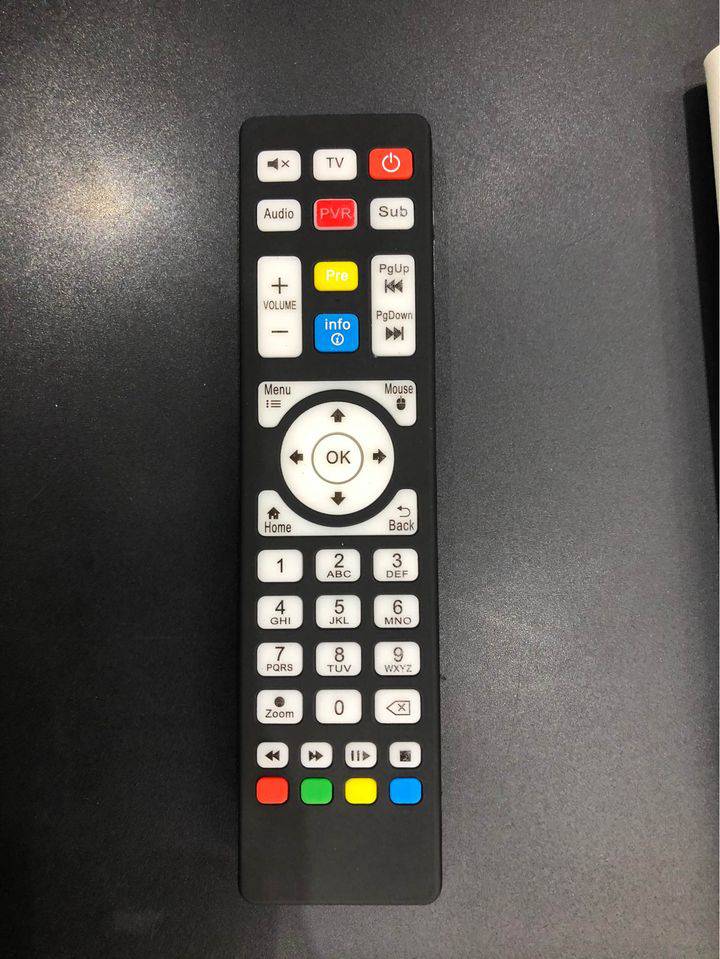Replacement Remote control for GLOBAL MEDIA BOX | TechSpirit Inc.