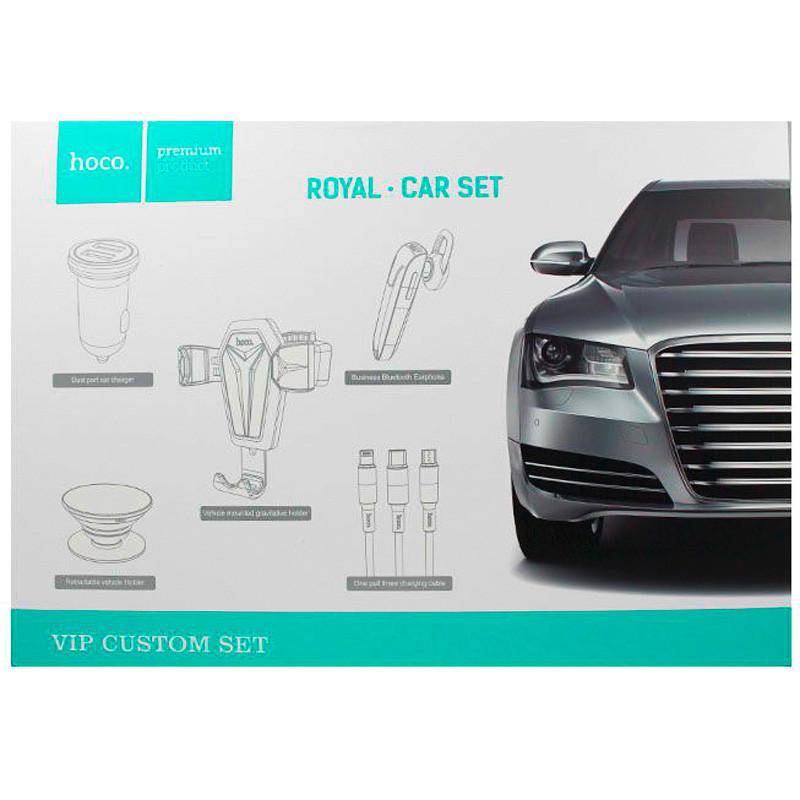 Hoco Royal Car Accessory Kit 5in 1 | TechSpirit Inc.