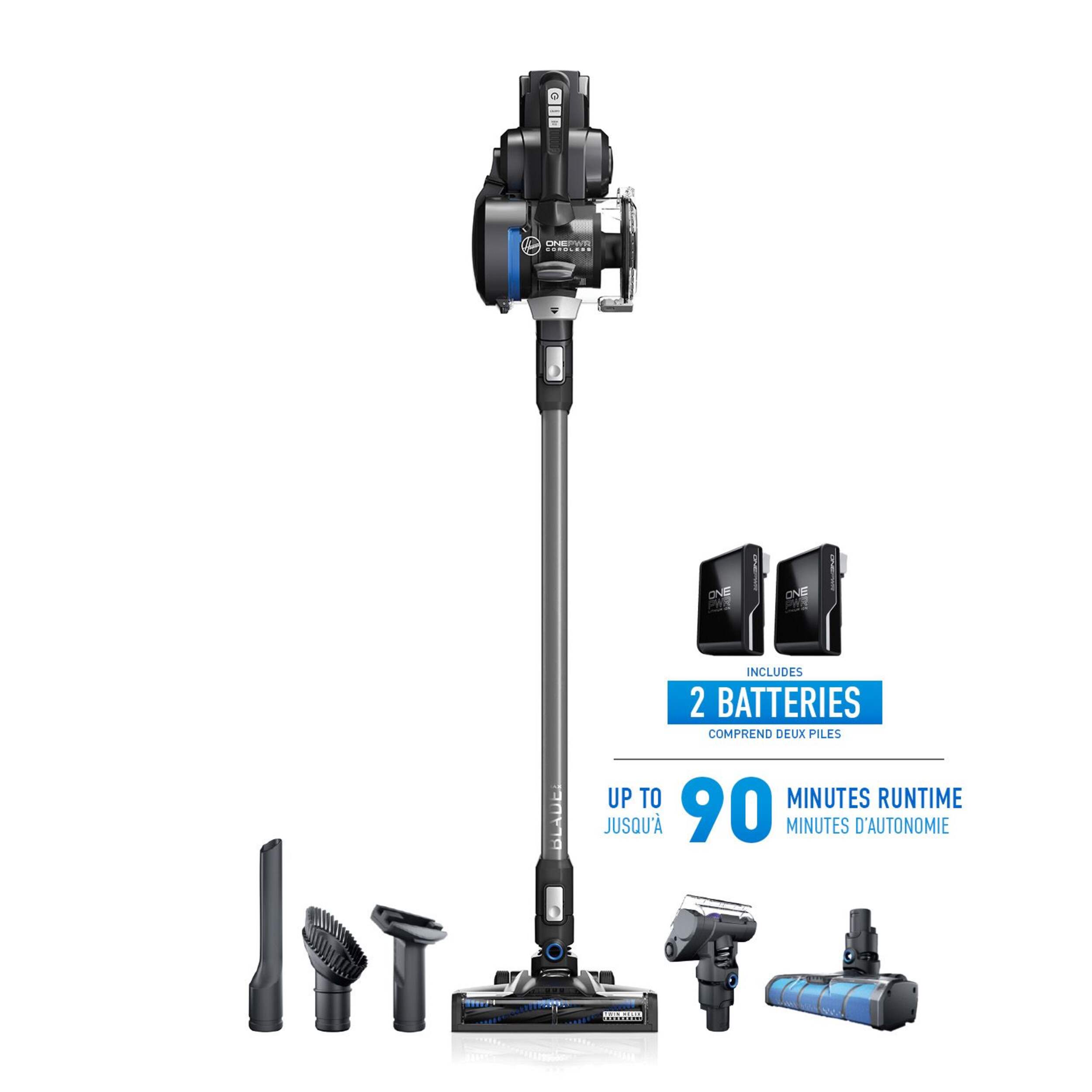 Hoover ONEPWR™ BH53350VDE Blade MAX Lightweight Cordless Vacuum Cleaner, 2 Batteries Included (Refurbished - 90 Days Warranty)
