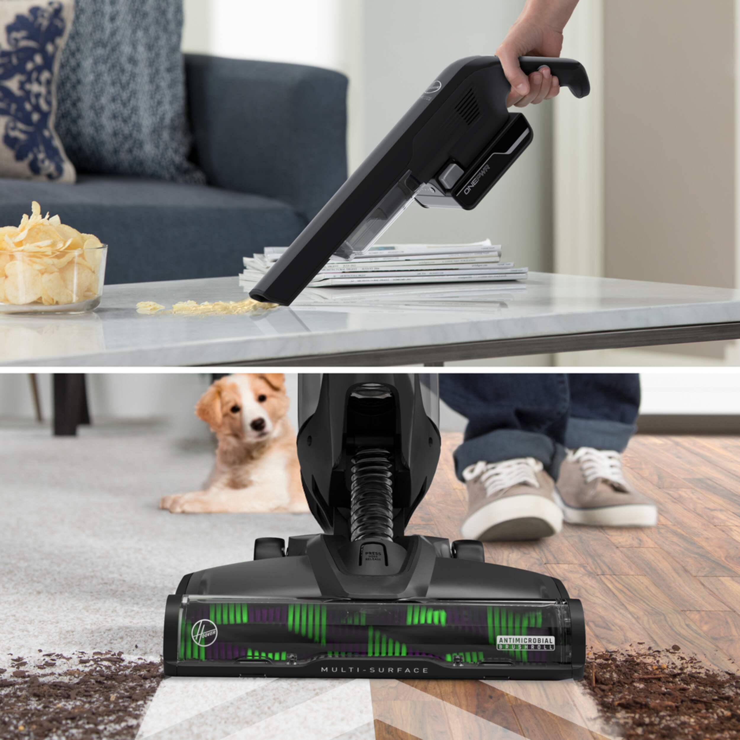 Hoover® ONEPWR Evolve Max Lightweight Cordless Upright Vacuum Cleaner (Refurbished - 90 Days Warranty)