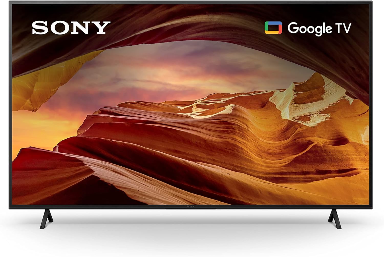 Sony 55" 4K UHD HDR LED Smart Google TV KD55X77L  - 2023 (Certified Refurbished-6 Months Warranty)