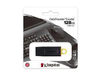KINGSTON 128GB USB3.2 Gen 1 DataTraveler Exodia | TechSpirit Inc.