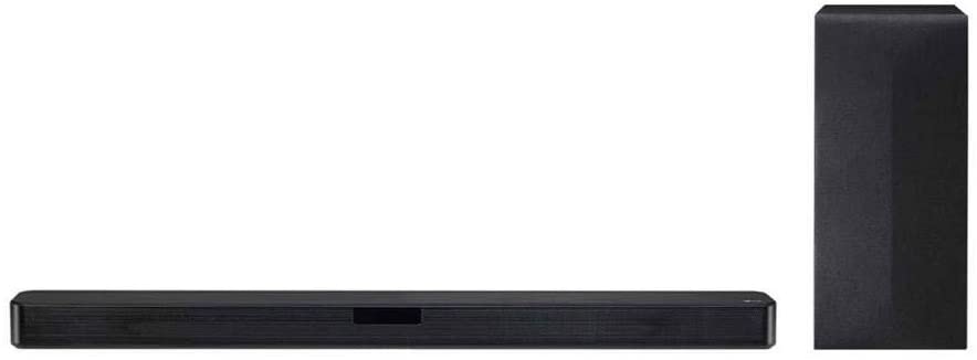 LG SN4 2.1 Channel 300-Watt Sound Bar with Wireless Subwoofer (Factory Refurbished) | TechSpirit Inc.
