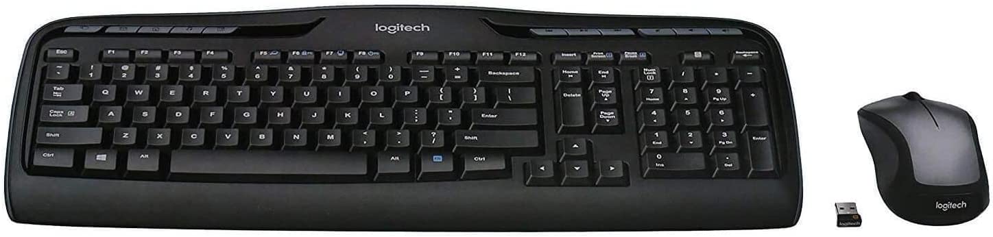 Logitech Cordless Desktop MK335 Keyboard and Mouse Combo | TechSpirit Inc.