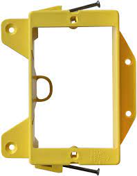 Low Voltage Nail-ON Mounting Bracket 1 Gang New Construction