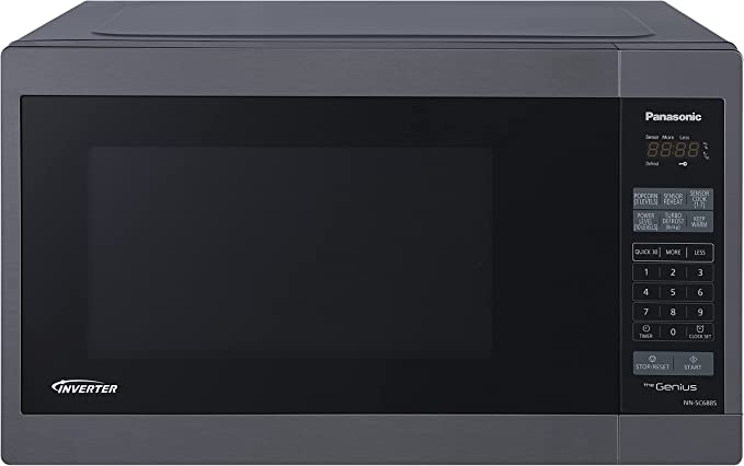 Panasonic 1.2/1.3 cu.ft Stainless Steel Inverter Microwave | TechSpirit Inc.
